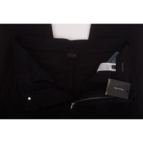 Massimo Dutti Womens Trousers Pants US 6 EU 38 Black Crop Slim Fit 5051/706 NWT - Picture 6 of 7